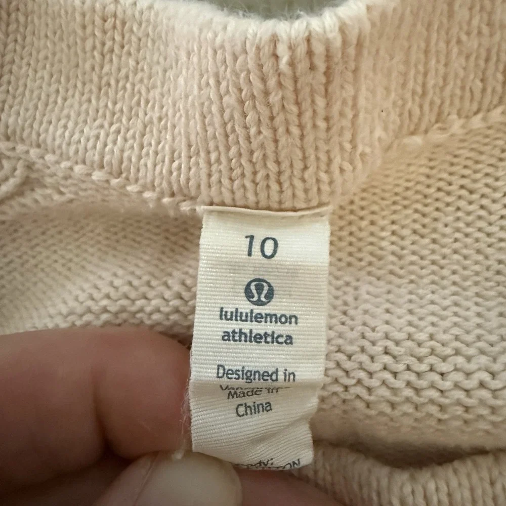 Lululemon Bhakti Reality Short Sleeve Size 10‎ Butter Pink LW3I83S